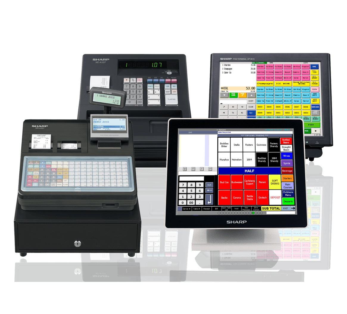 Sharp different POS solutions