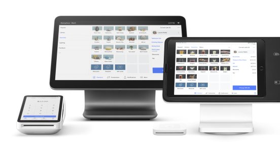 A simple, all-in-one point-of-sale system for processing payments, managing inventory, and tracking sales for small to medium-sized businesses.