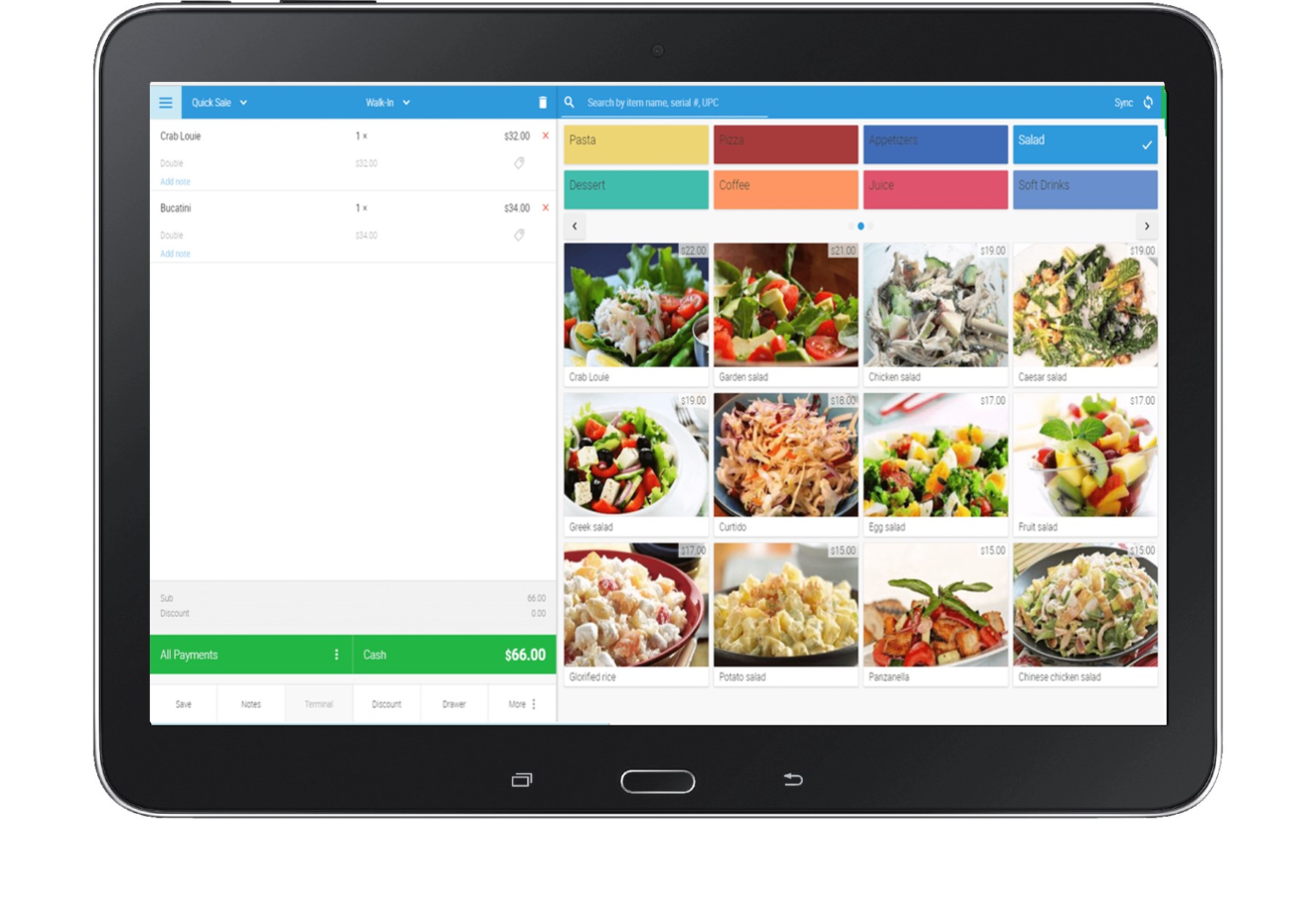 Overview of key functionalities such as payment processing, inventory management, and customer tracking in the eHopper point-of-sale system.